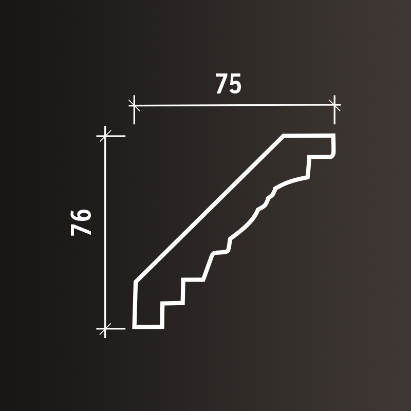 Потолочные карнизы Европласт арт 1.50.197 гибкий фото 3