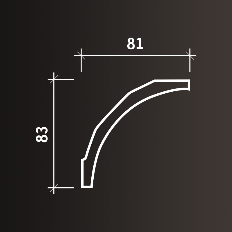 Потолочные карнизы Европласт арт 1.50.165 гибкий фото 3