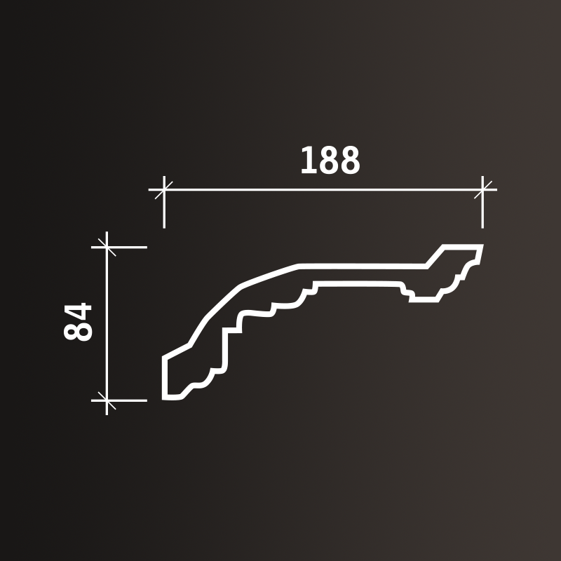 Потолочные карнизы Европласт арт 1.50.109 гибкий фото 3