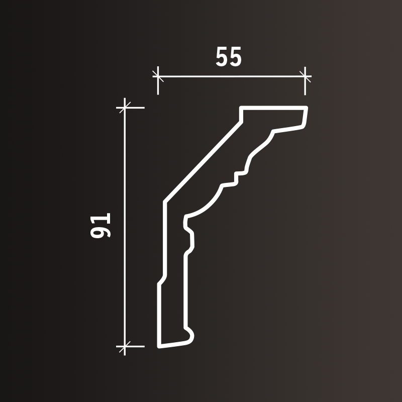 Потолочные карнизы Европласт арт 1.50.193 фото 3