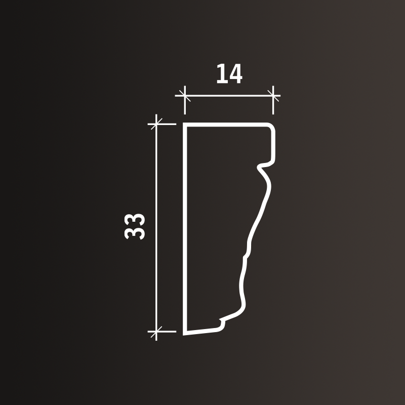 Молдинги Европласт арт 1.51.334 гибкий фото 3