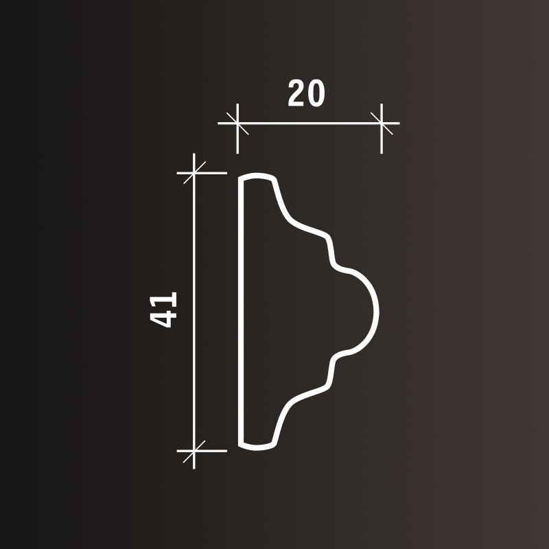 Молдинги Европласт арт 1.51.308 фото 3