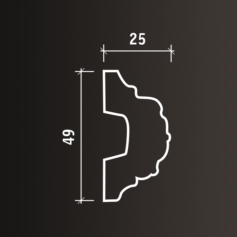 Молдинги Европласт арт 1.51.348 фото 3