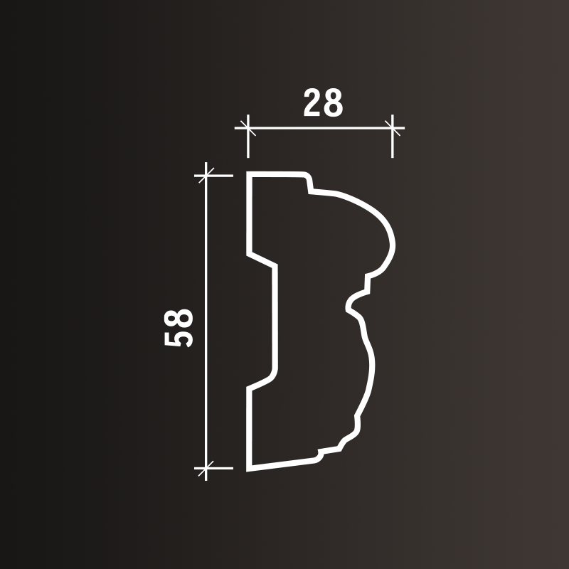 Молдинги Европласт арт 1.51.351 фото 3