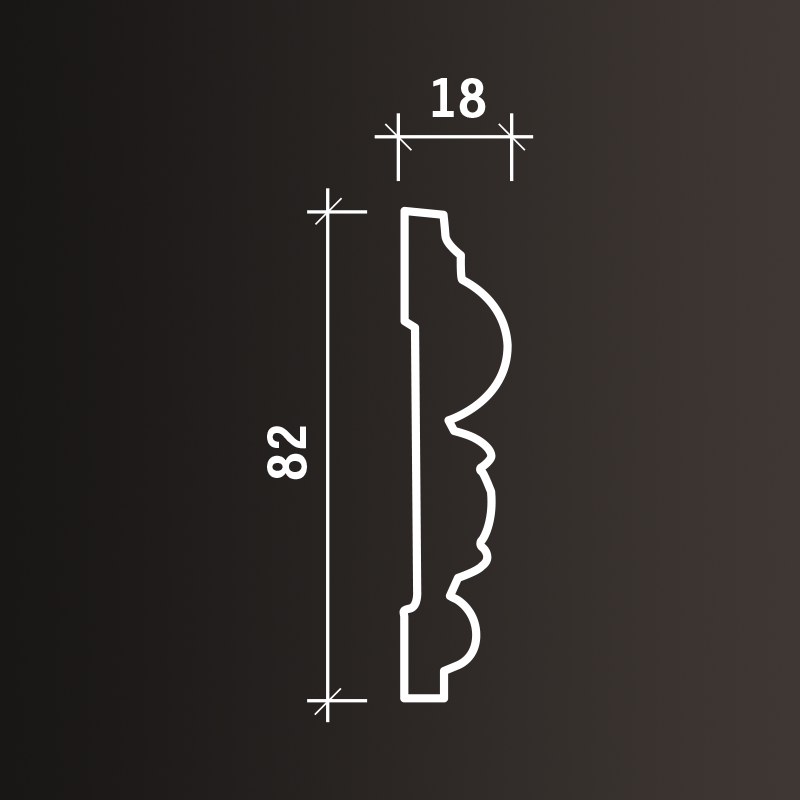 Молдинги Европласт арт 1.51.358 гибкий фото 3