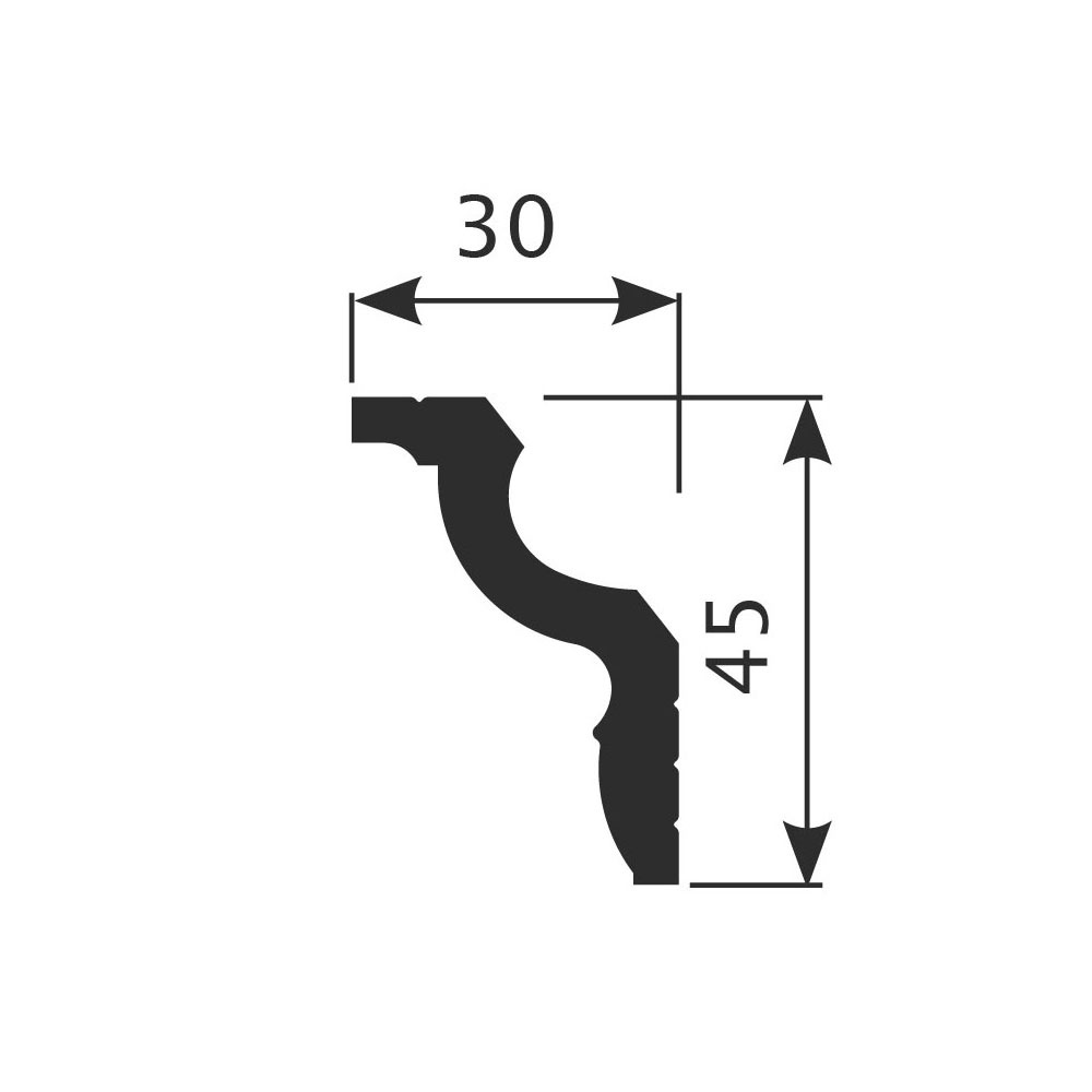 Потолочные карнизы Cosca Décor арт KX022 фото 2