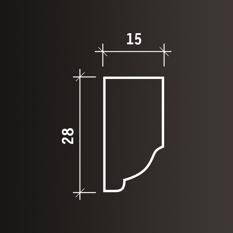 Молдинги Европласт арт 1.51.305 гибкий фото 3