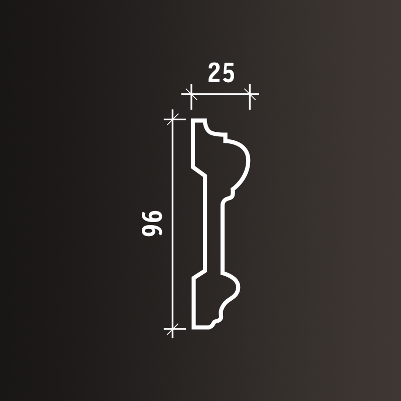 Молдинги Европласт арт 1.51.307 гибкий фото 3