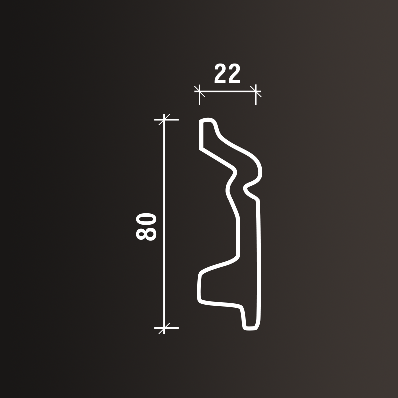 Плинтусы Европласт арт 1.53.107 гибкий фото 3