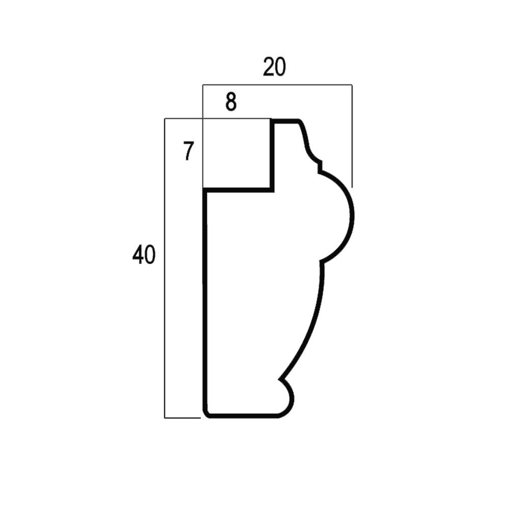 Рамный багет Cosca Décor арт 807-3 фото 2