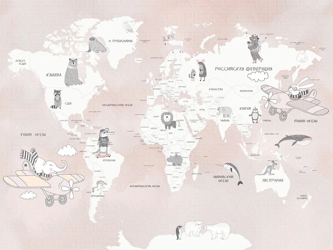 Фрески Affresco арт ZK626-COL1 фото 1