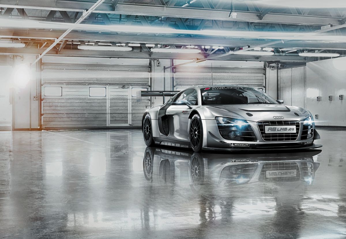 Audi r8 Lemans арт