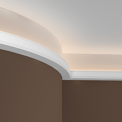 Потолочные карнизы Европласт арт 1.50.226 гибкий фото 2