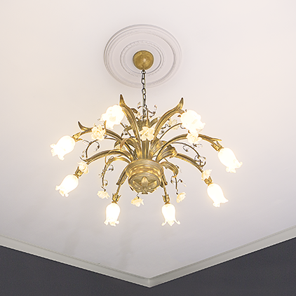 Розетки, кессоны, купола Европласт арт Т.1.56.004 фото 2